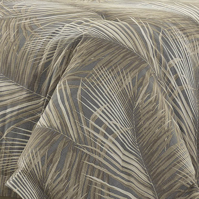 Tommy Bahama Home Raffia Palms 100 Cotton Reversible Comforter Set by